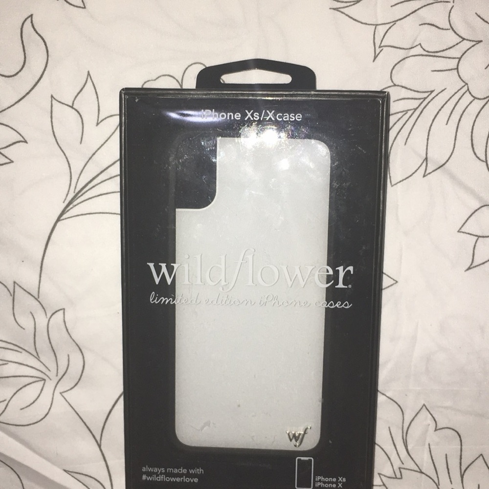 Wildflower iPhone XS/X case